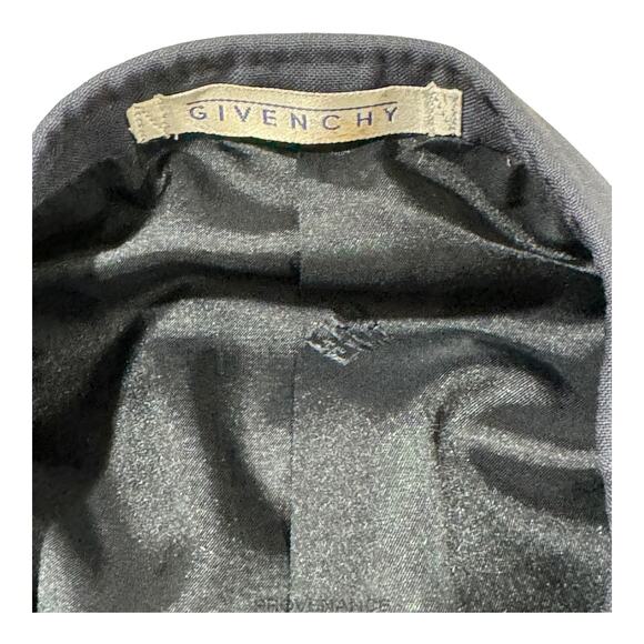 🔴 Givenchy Double Breasted Peak Lapel Jacket - Navy 38 - Picture 9 of 11